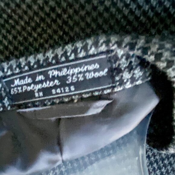 Stafford Options 3 Button Sports Coat Jacket Blazer 42R - Picture 9 of 11